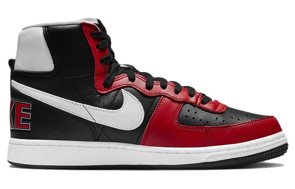 Мужские кроссовки Nike Terminator High (красно-черно-белые) — фото 2