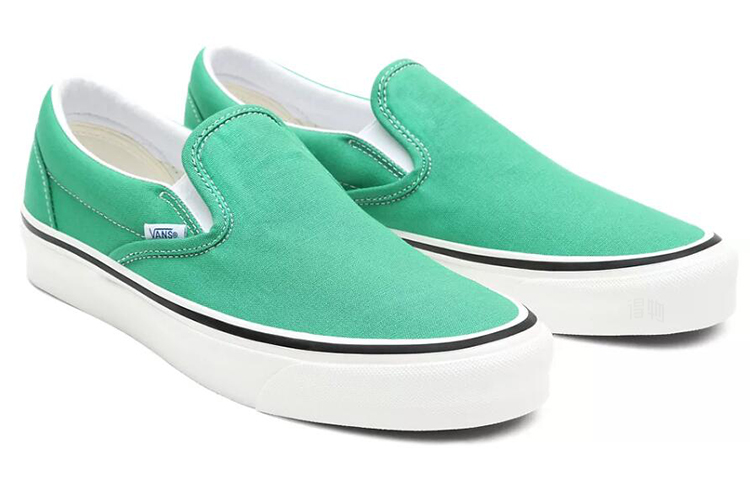 Кеды Vans slip-on 98 (зеленые) — фото 4