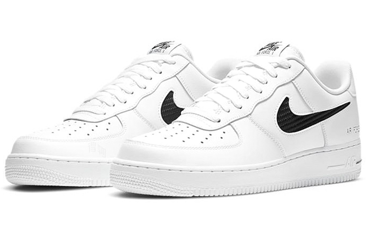 Кеды Nike Air Force 1 (бело-черные) — фото 3