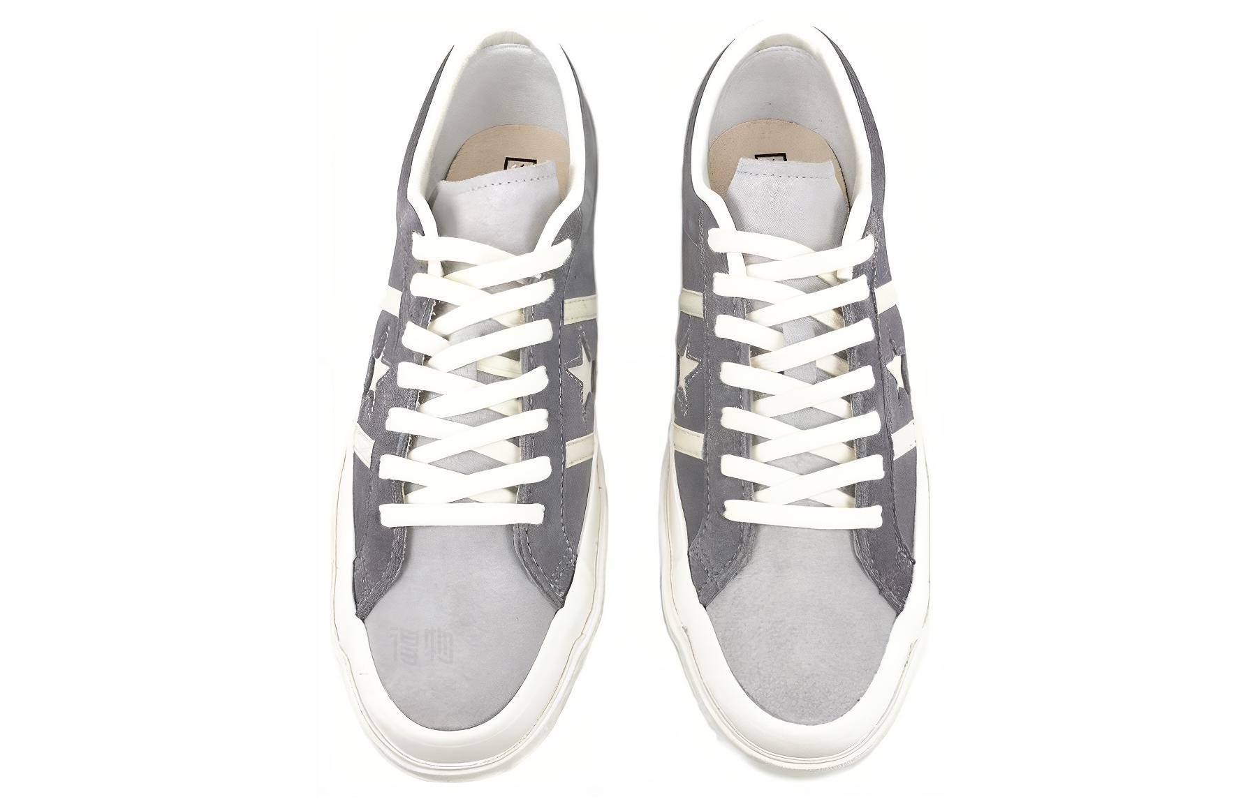 Кеды Converse Star&Bars (серый) — фото 5