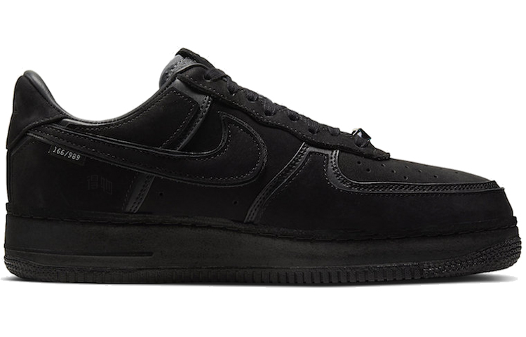 Кеды A Ma Maniére x Nike Air Force 1 (черные) — фото 2