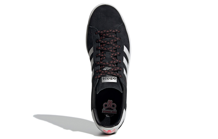 Кеды adidas originals CAMPUS 00s (черно-белые) — Чёрный / белый — фото 5