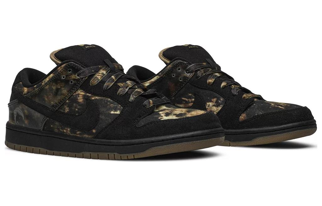 Мужские кроссовки Nike Dunk SB Pushead 2 (черные) — 黑/黑/榛 — фото 3