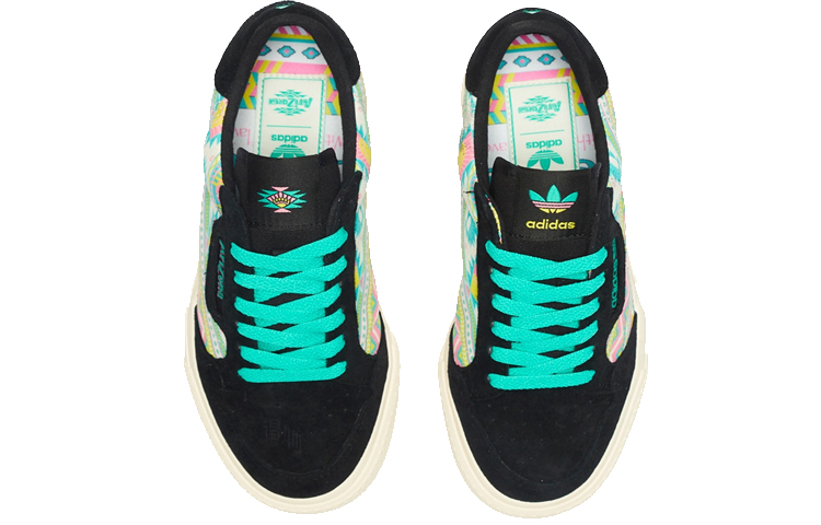 Женские кеды adidas Continental Vulc AriZona Iced Tea (черные) — фото 4