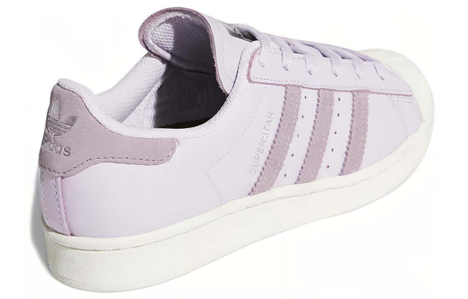 Женские кеды adidas Originals Superstar (фиолетовые) — фото 3