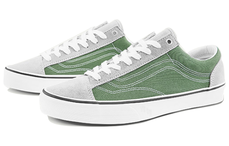 Кеды Vans Style 36 (зелено-каки) — фото 4