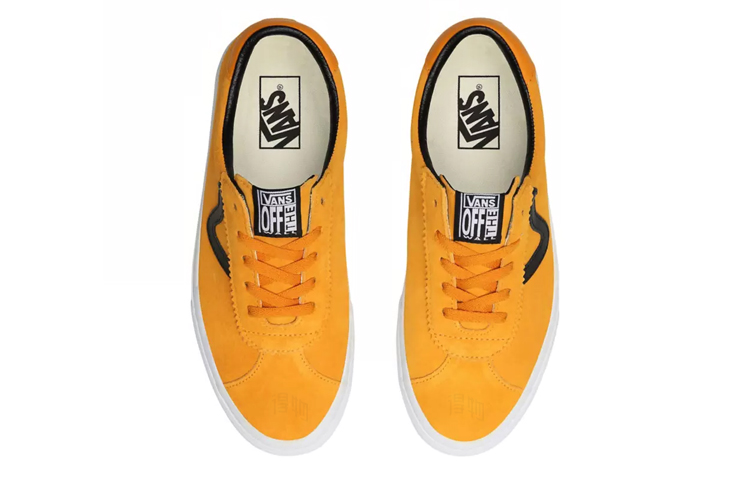 Кеды Vans Sports (черно-желтые) — Чёрныйжёлтый — фото 4