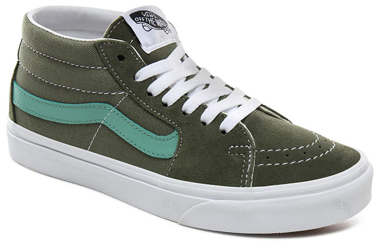Кеды Vans SK8 (темно-зеленые) — фото 3