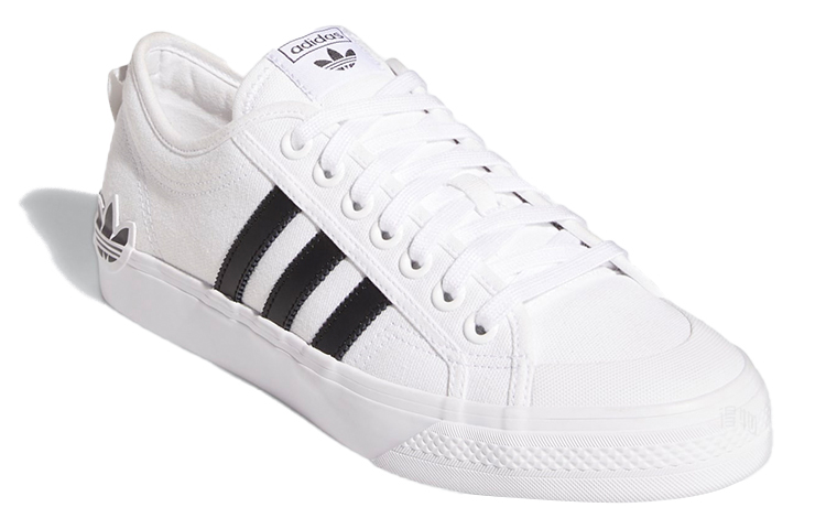 Кеды adidas originals NIZZA (черно-белые) — фото 3