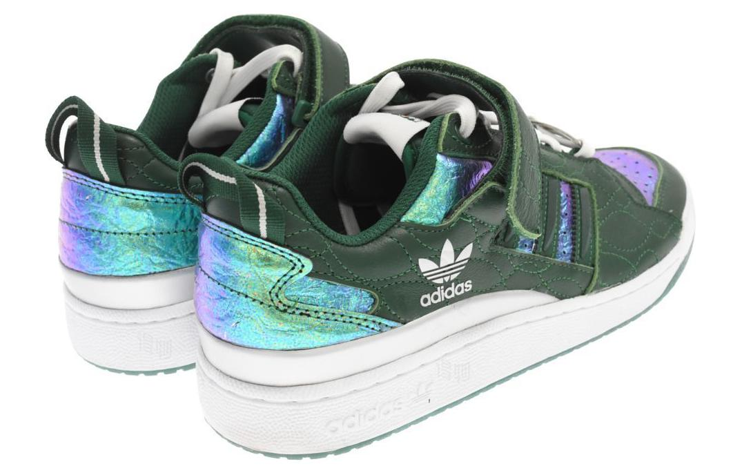Кеды adidas originals FORUM Low (зеленые) — фото 4