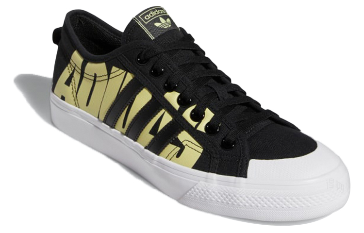 Мужские кеды adidas originals NIZZA (черный) — фото 3