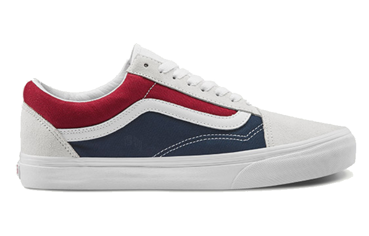 Кеды Vans Old Skool (красно-бело-синие) — фото 3