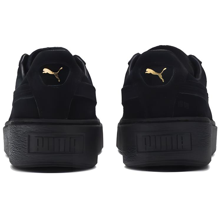Женские кеды PUMA Suede Gold (золотые) — фото 6
