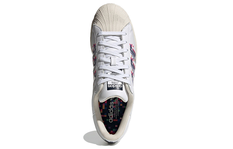 Кеды adidas originals SUPERSTAR Gaming Pack (белые) — фото 5