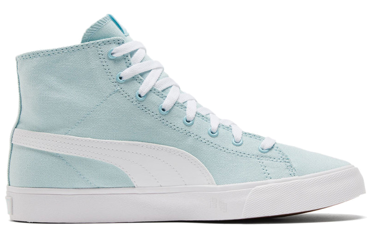 Кеды PUMA Bari Mid (бело-синие) — Белый / синий — фото 2