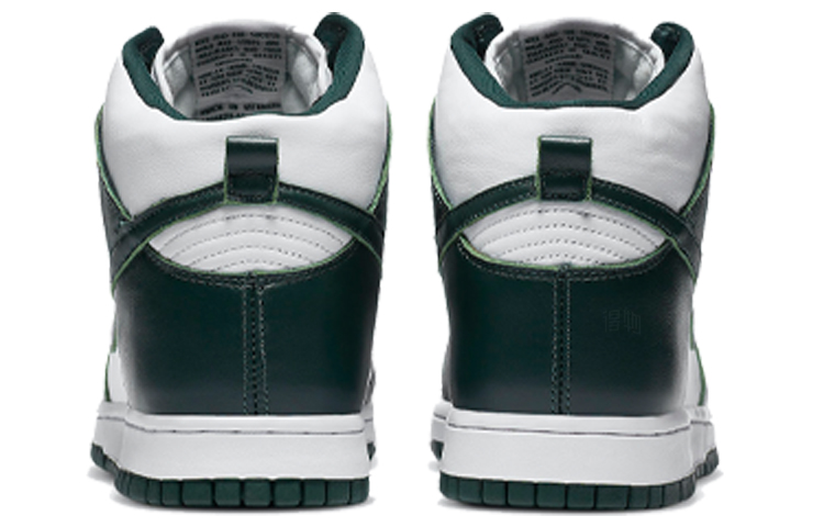 Кроссовки Nike Dunk High SP "Spartan Green" (бело-зеленые) — фото 5