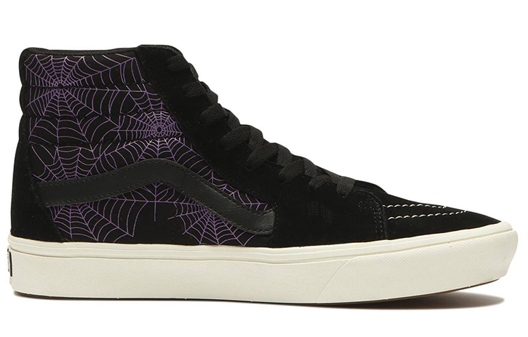 Кеды Vans SK8 ComfyCush (черный / фиолетовый) — Чёрный / фиолетовый — фото 2