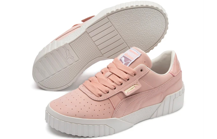 Женские кеды PUMA Cali Nubuck (розовые) — фото 3