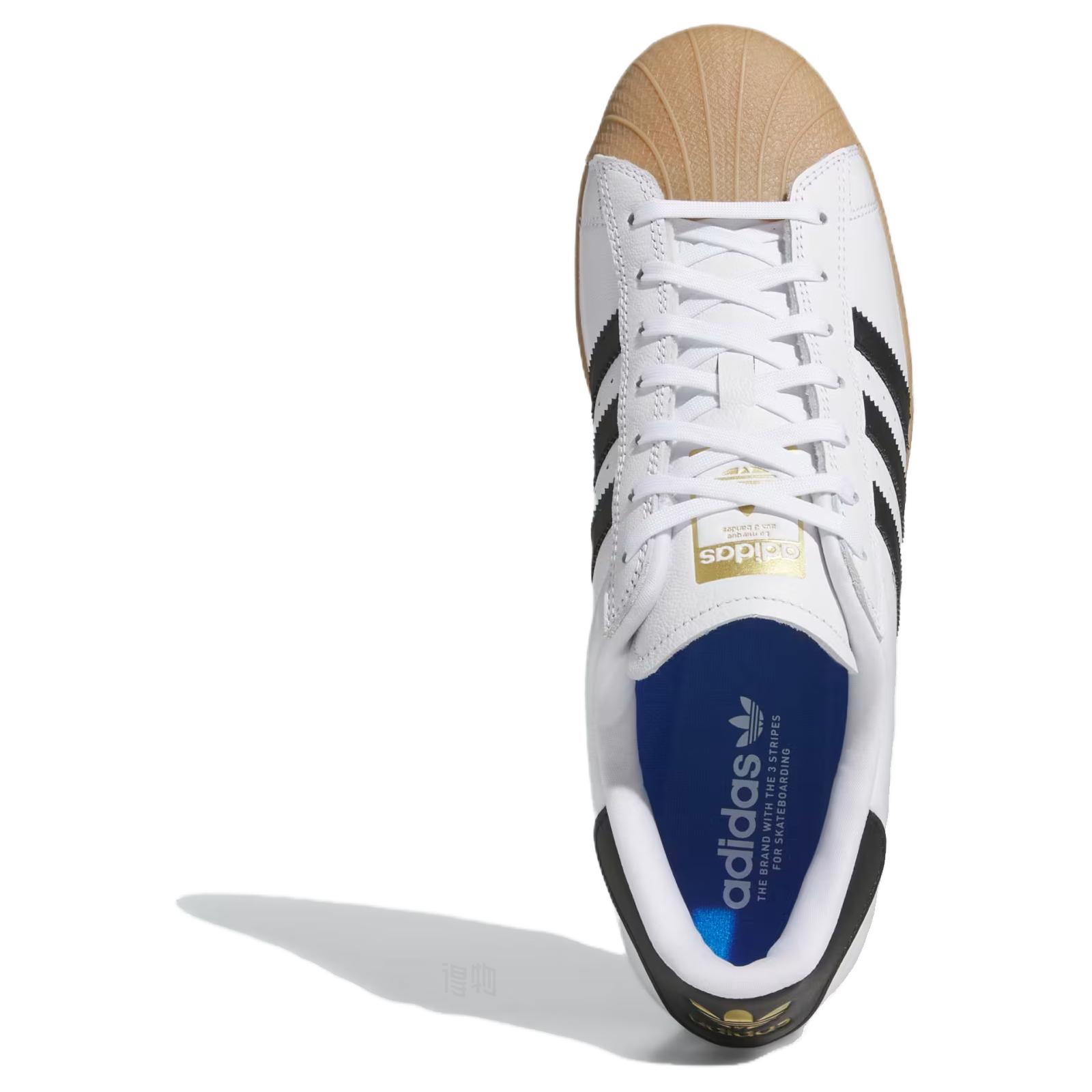 Кеды adidas originals SUPERSTAR ADV (черныйбелый) — Чёрныйбелый — фото 5
