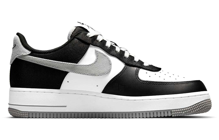 Мужские кроссовки Nike Air Force 1 LV8 EMB (бело-серые) — фото 2