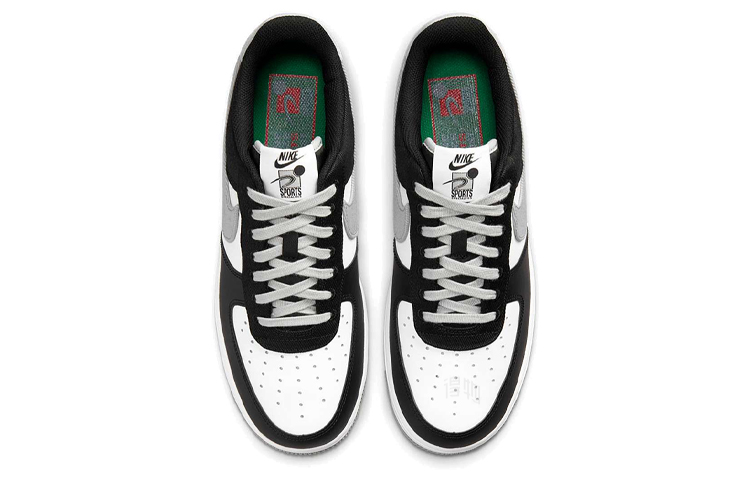Мужские кроссовки Nike Air Force 1 LV8 EMB (бело-серые) — фото 4