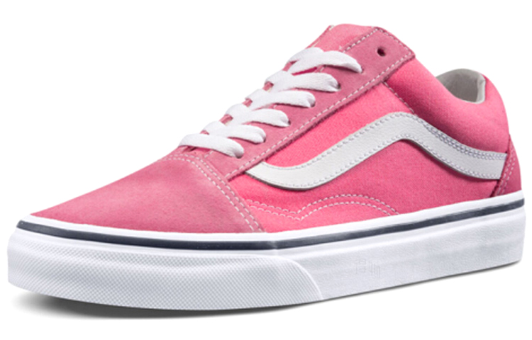 Женские кеды Vans Old Skool (розовый) — фото 2
