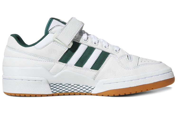 Кеды adidas originals FORUM Low Refined (бело-зеленые) — фото 2