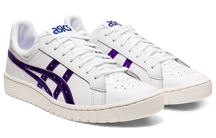 Кеды ASICS Gel-Ptg (бело-фиолетовые) — Белый / фиолетовый — фото 3