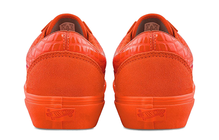 Кеды Vans Old Skool Vlt Lx (оранжевые) — фото 5