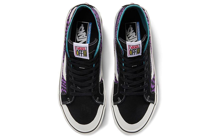 Кеды Vans SK8 138 Decon Sf (черно-фиолетовые) — фото 3