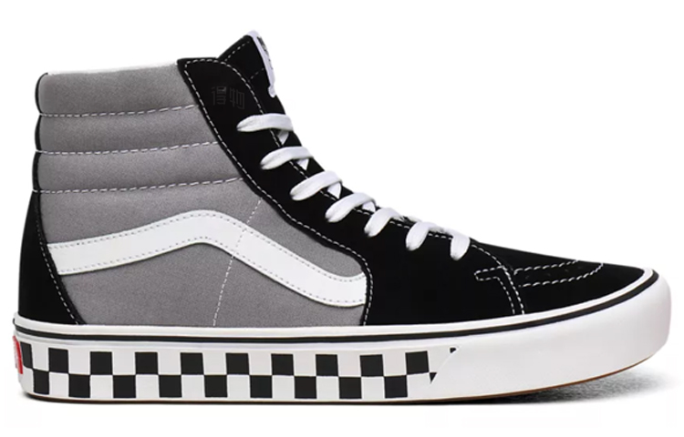 Кеды Vans SK8 Tape Mix Comfycush (черно-белый) — Чёрный / белый — фото 2