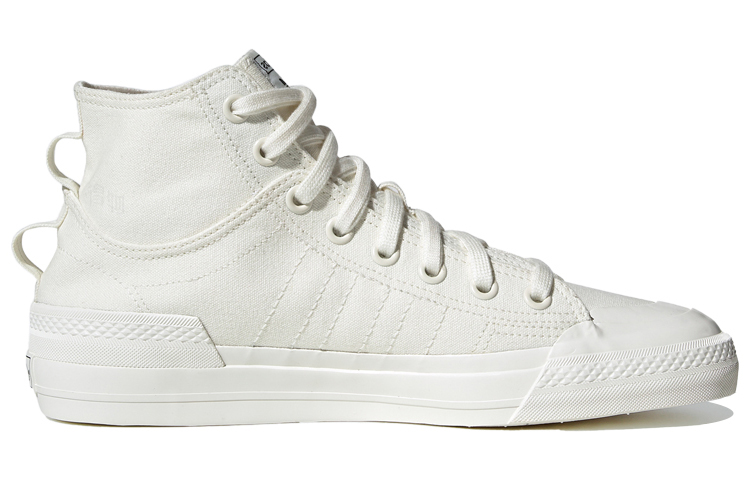 Кеды adidas originals NIZZA Hi Dl (белые) — фото 2
