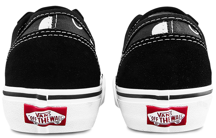 Кеды Vans Style 36 (черно-белые) — фото 5