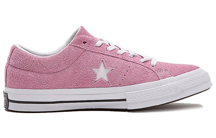 Кеды Converse one star OX (розово-белые) — фото 2