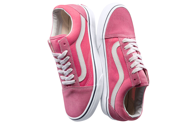 Женские кеды Vans Old Skool (розовый) — фото 4