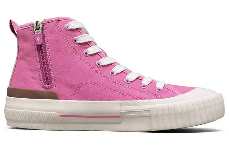 Женские кеды Skechers New Moon (розовые) — Розовый — фото 2