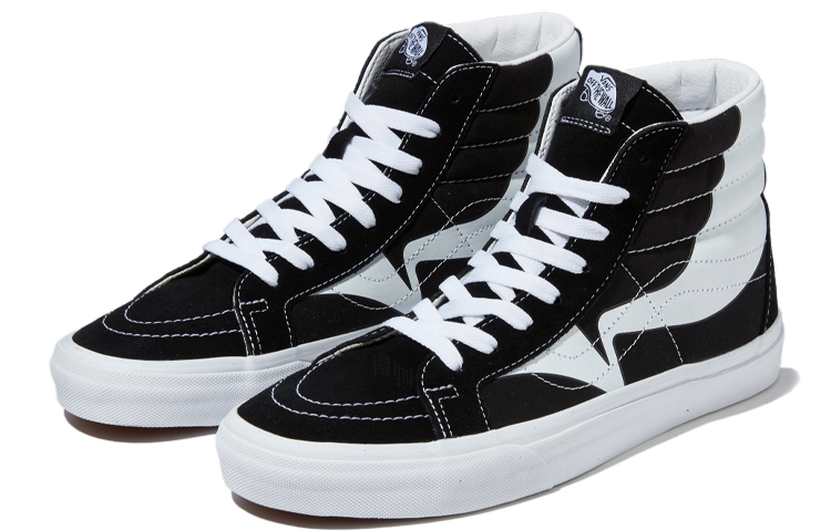 Кеды Vans SK8 (черно-белые) — фото 3