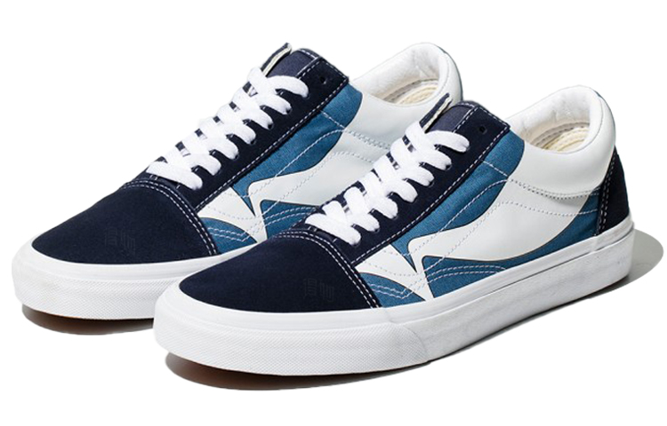 Кеды Vans Old Skool (темно-синие) — фото 2