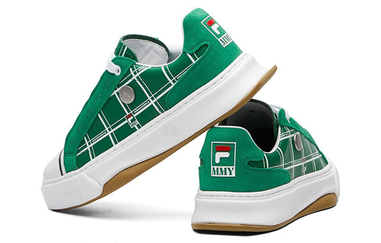Женские кеды Fila FUSION (зеленые) — 亚马逊绿 — фото 4