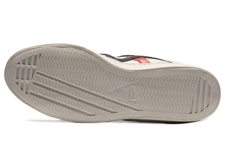 Кеды Onitsuka Tiger Fabre RB (серый / черный / красный) — Серый / чёрный / красный — фото 6