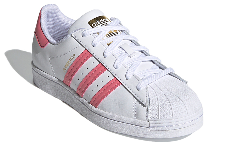Женские кеды adidas originals Superstar W (бело-красные) — фото 3