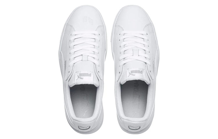 Женские кеды PUMA Vikky Stacked L (белый / серебристый) — фото 3