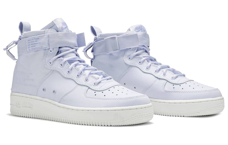 Женские кроссовки Nike Air Force 1 (светло-розовый) — фото 3
