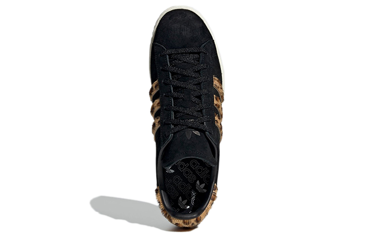 Кеды adidas originals CAMPUS 00s 80s (черно-коричневые) — Чёрный / коричневый / белый — фото 5