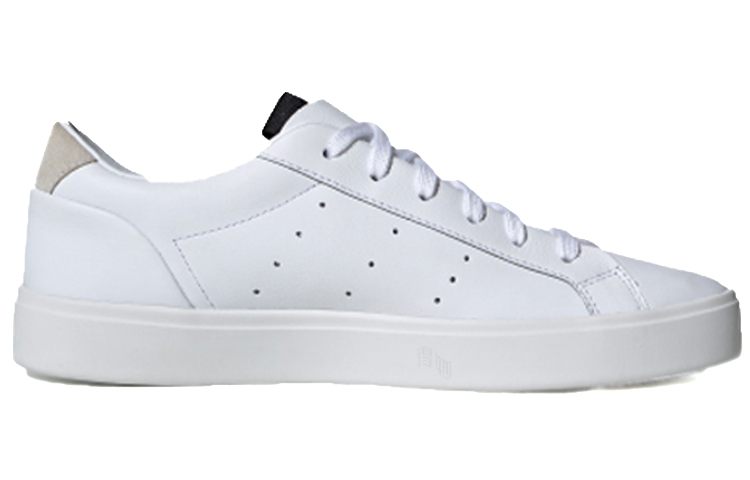 Женские кеды adidas originals Sleek (белые) — Белый — фото 2