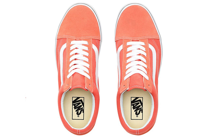 Кеды Vans Old Skool (оранжевые) — фото 4