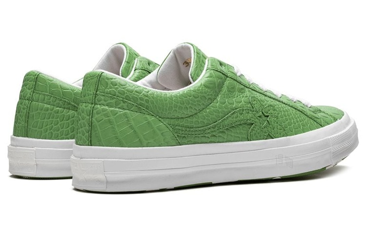 Кеды Converse One Star Ox Golf Le Fleur Faux (зеленые) — фото 4