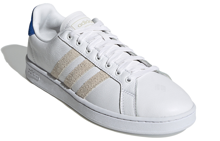 Мужские кеды adidas Neo Grand Court (бело-серые) — фото 3