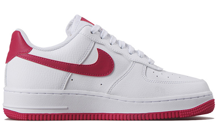 Женские кеды Nike Air Force 1 07 (красно-белые) — Белыйкрасный — фото 2