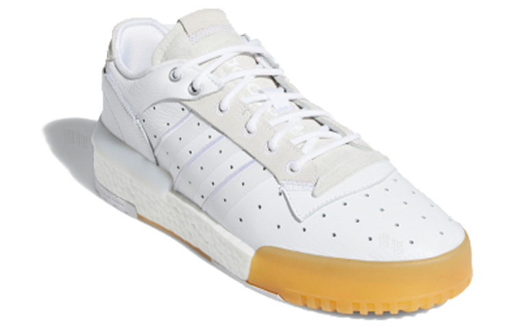 Кеды adidas originals Rivalry RM Low CHI (бело-желтые) — Белый / жёлтый — фото 2